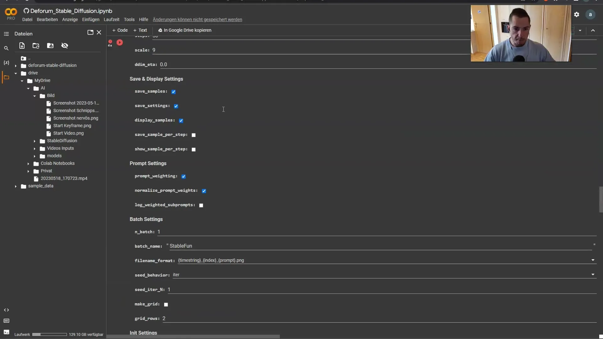 Искусство анимации с использованием стабильной диффузии Deforum