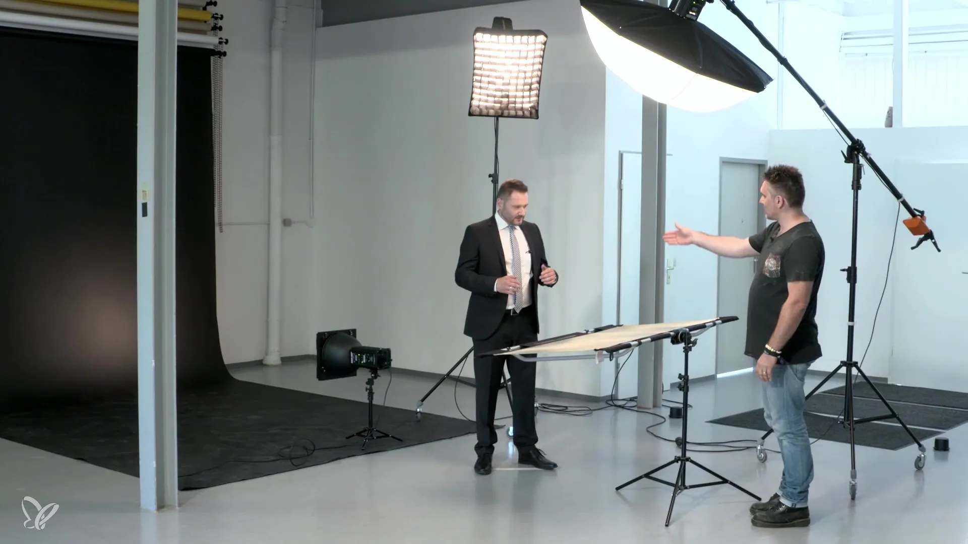 Optimally prepared for business portraits