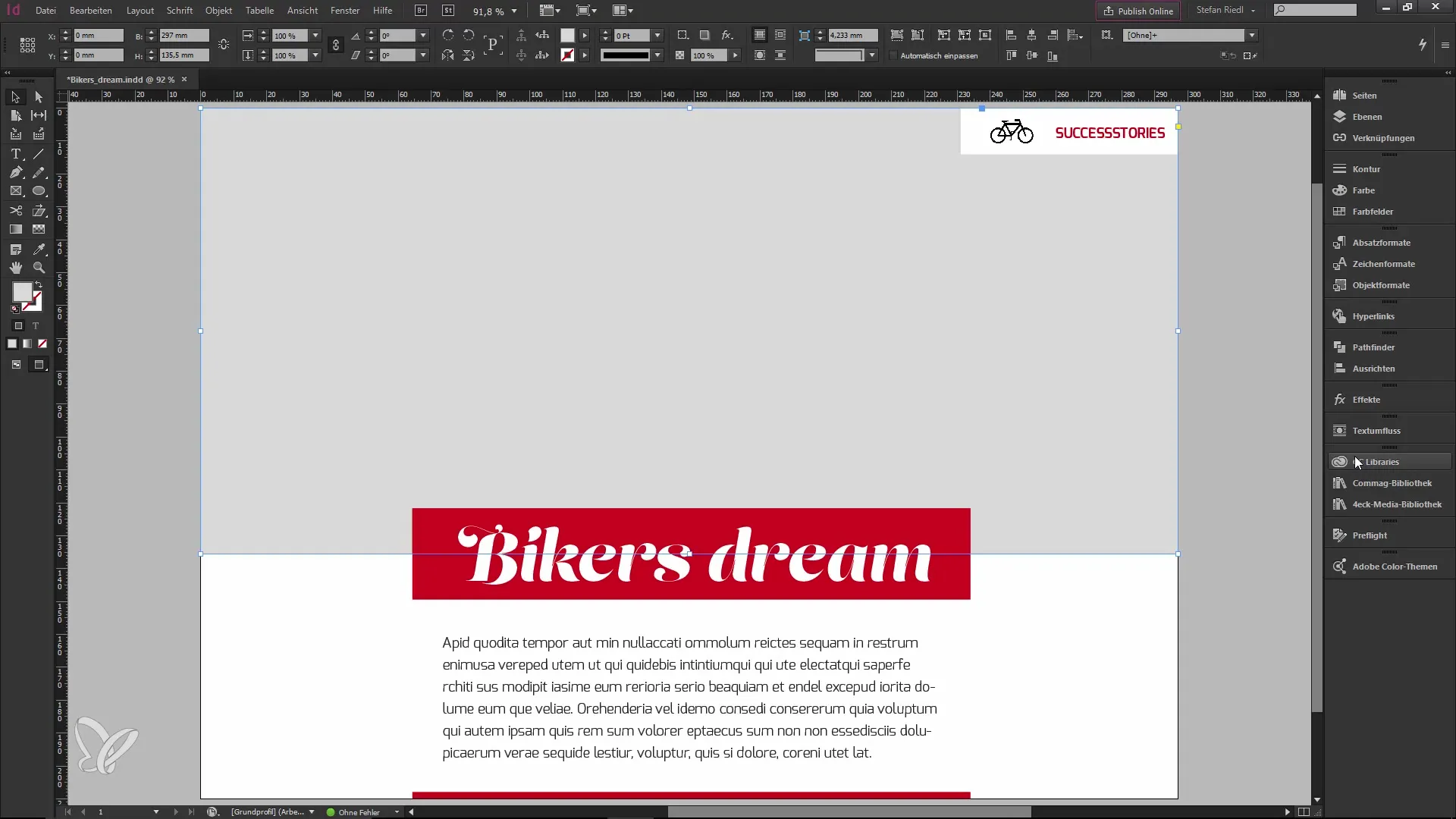 Creative Cloud: Optimierte Nutzung von InDesign CC