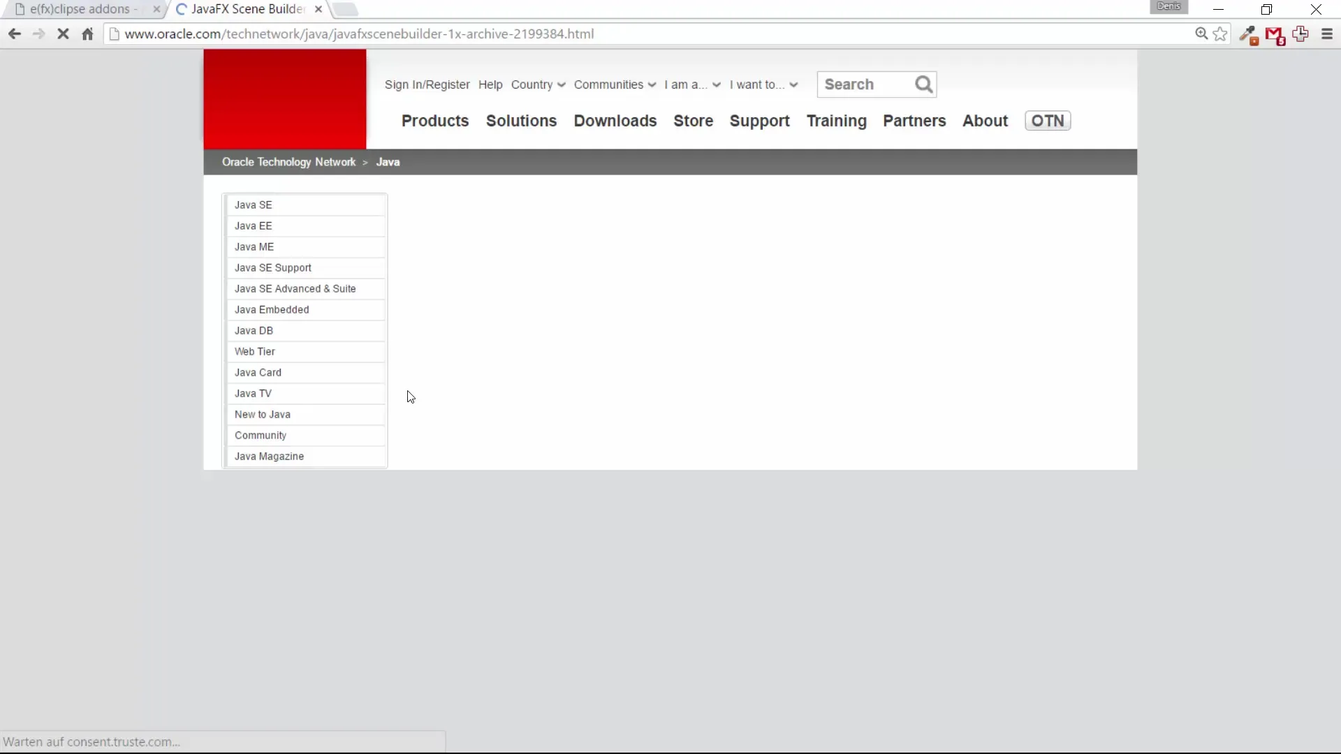 Installation von JavaFX und Eclipse für GUI-Entwicklung