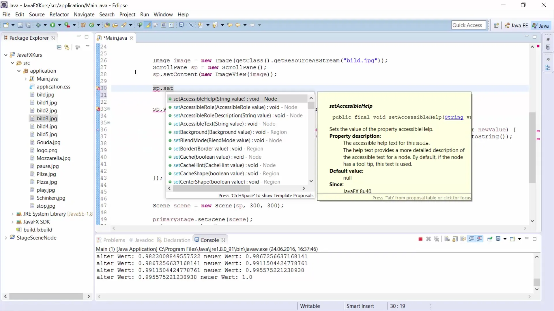 JavaFX ScrollPane: rakendamine keritava kasutajaliidese jaoks