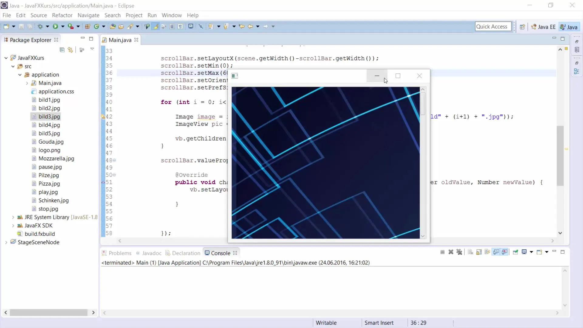 JavaFX ScrollPane: rakendus keritava kasutajaliidese jaoks