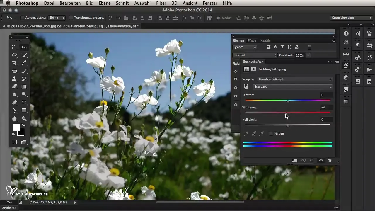 Focus area selection in Photoshop CC 2014 for creative image editing