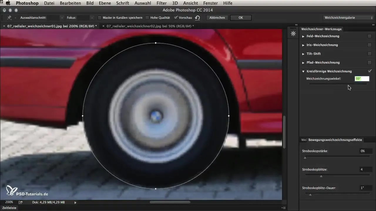 Radial blur in Photoshop CC 2014 – Simple guide for effective use