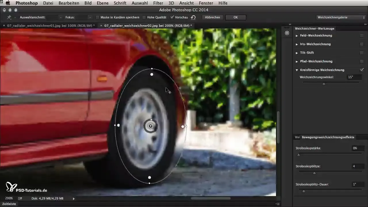 Radial blur in Photoshop CC 2014 – Simple guide for effective use