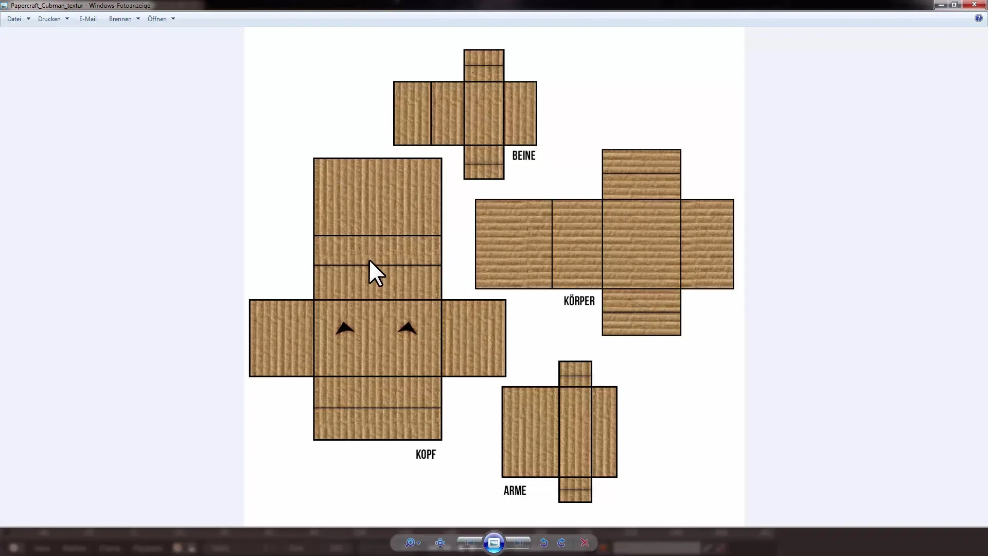 블렌더에서 Cubecraft 캐릭터를 위한 효율적인 UV 언랩핑