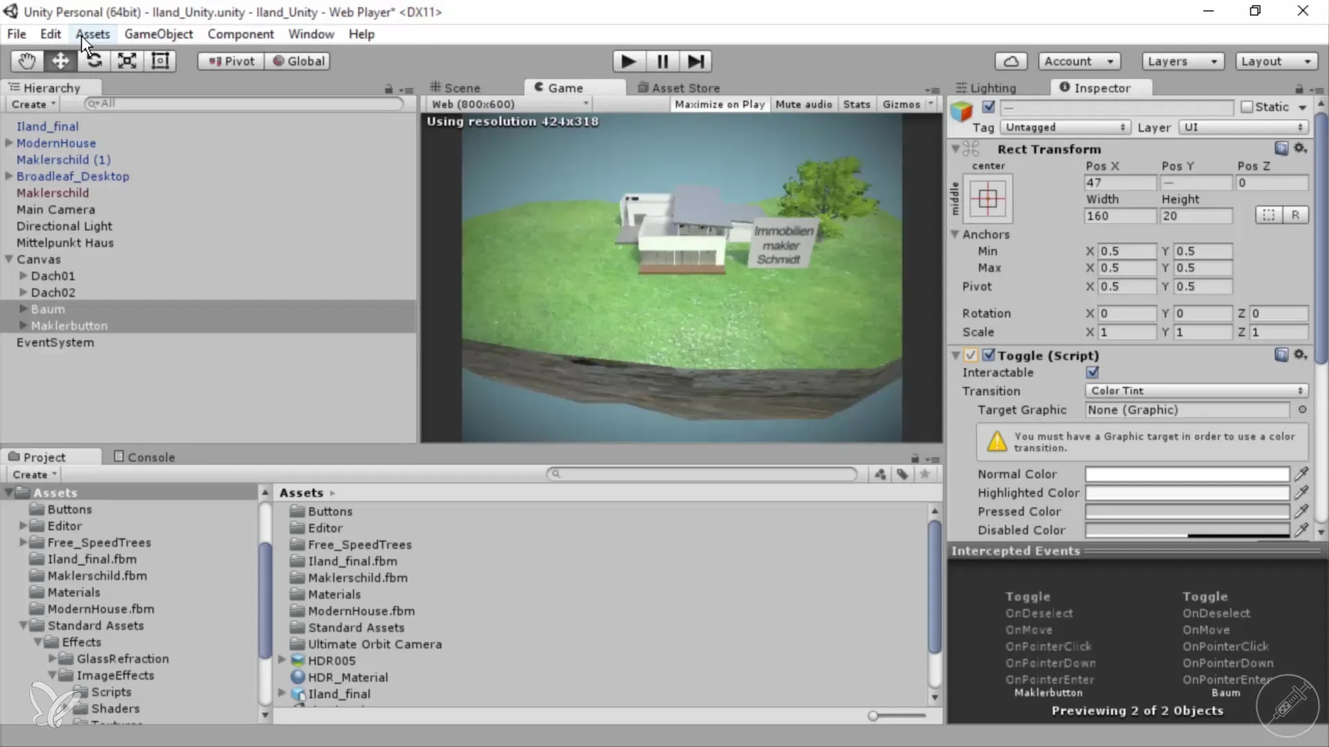 Unity Web Export – 단계별 안내