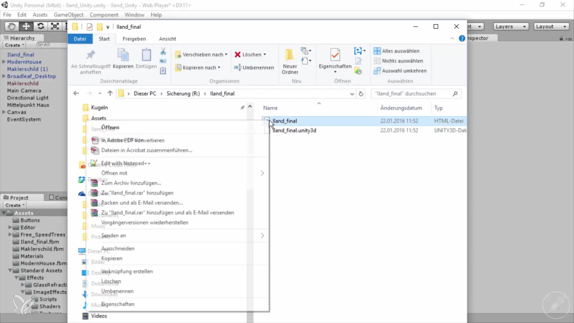 Unity Web Export – 단계별 가이드