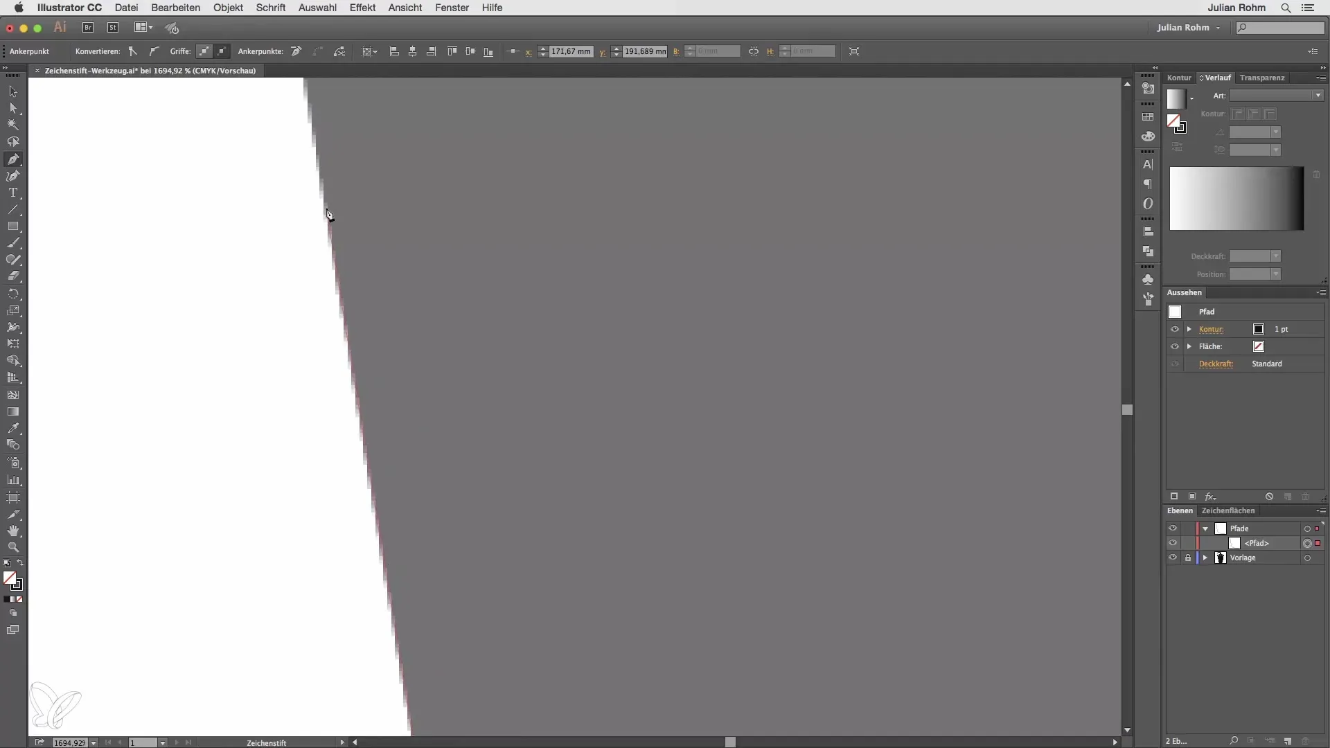 Narzędzie pióro Illustrator dla początkujących