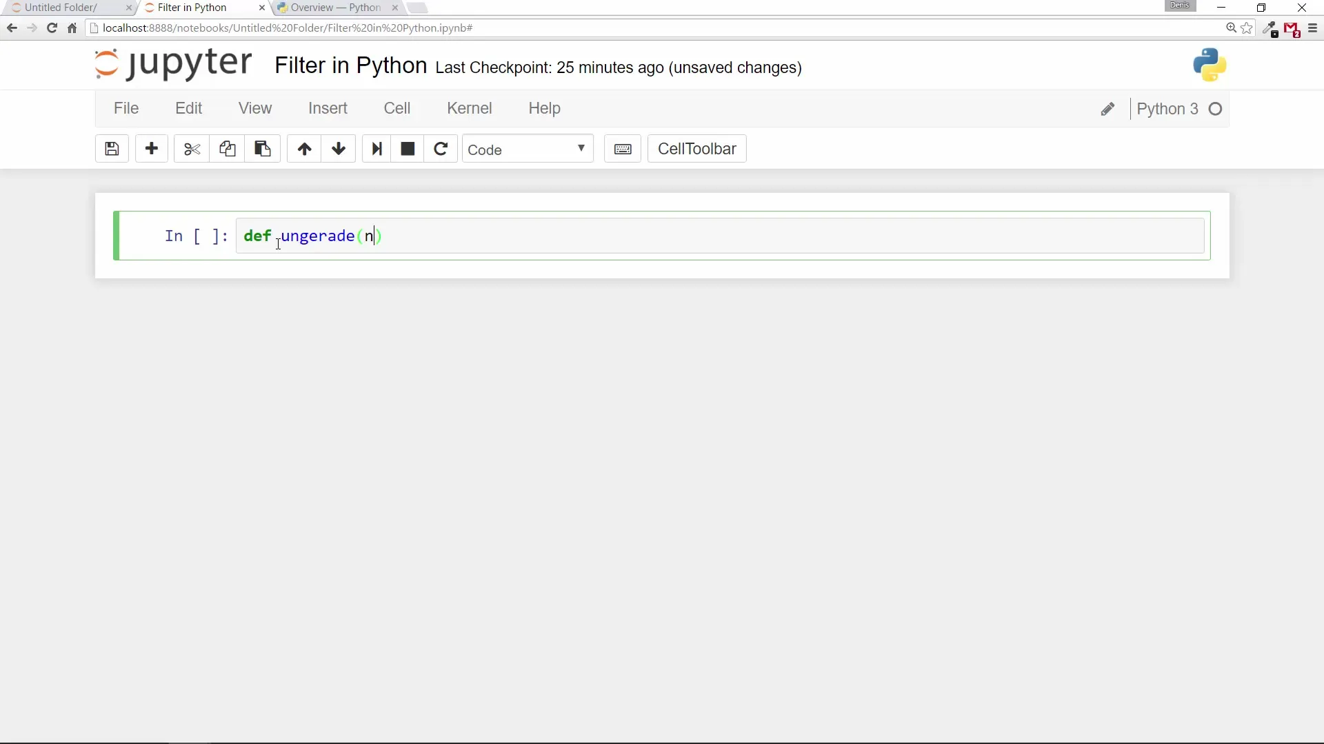 Filter function in Python: Apply effectively and understand