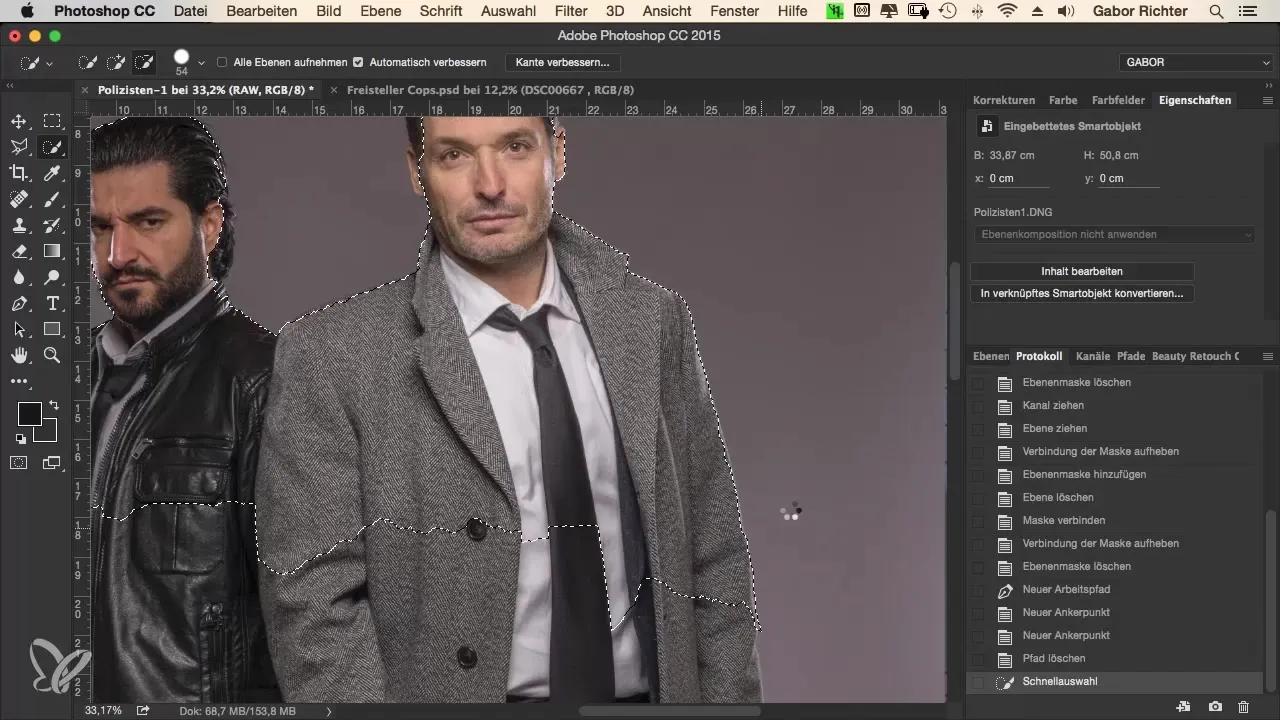 Effizientes Freistellen von Personen in Photoshop