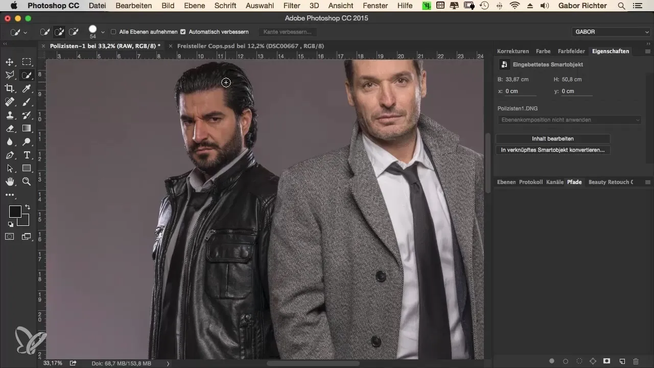 Effizientes Freistellen von Personen in Photoshop