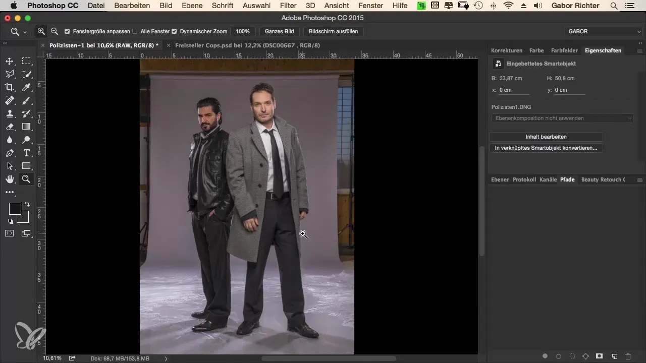 Effizientes Freistellen von Personen in Photoshop