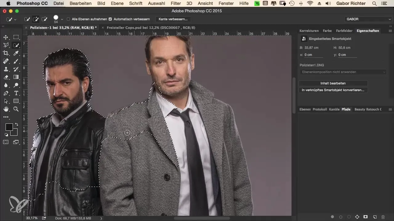 Effizientes Freistellen von Personen in Photoshop
