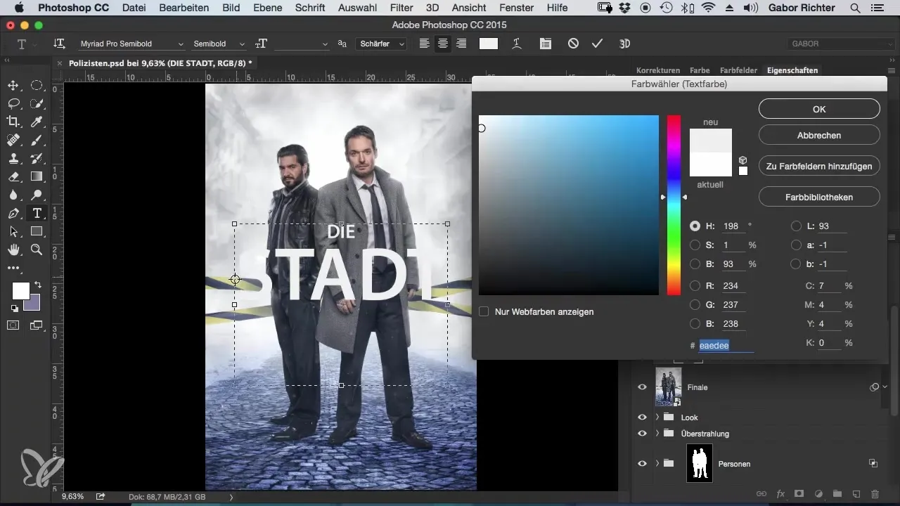 Integrate text creatively – tips for Photoshop
