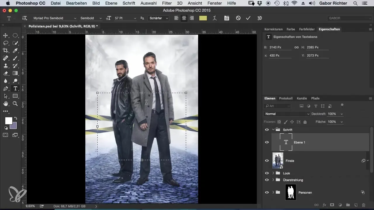 Integrate text creatively – Tips for Photoshop