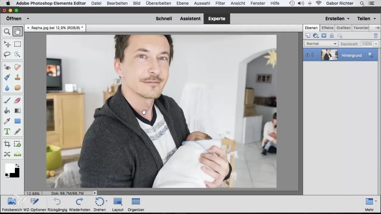 Ефективно използване на Radiergummi в Photoshop Elements