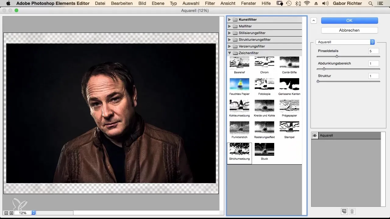 Kreative Effekte in Photoshop Elements Filtergalerie