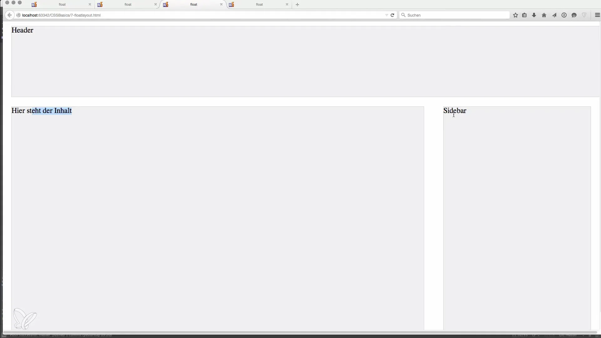 Efektivní rozložení s Float v HTML a CSS