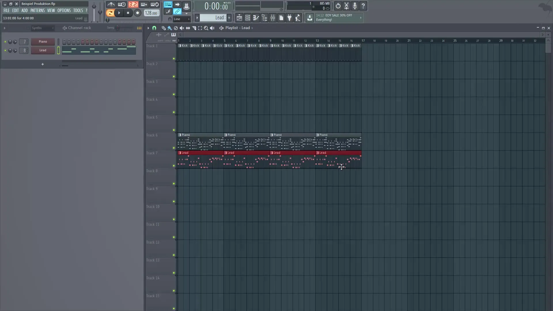 Inserire e arrangiare efficacemente le tracce di FL Studio