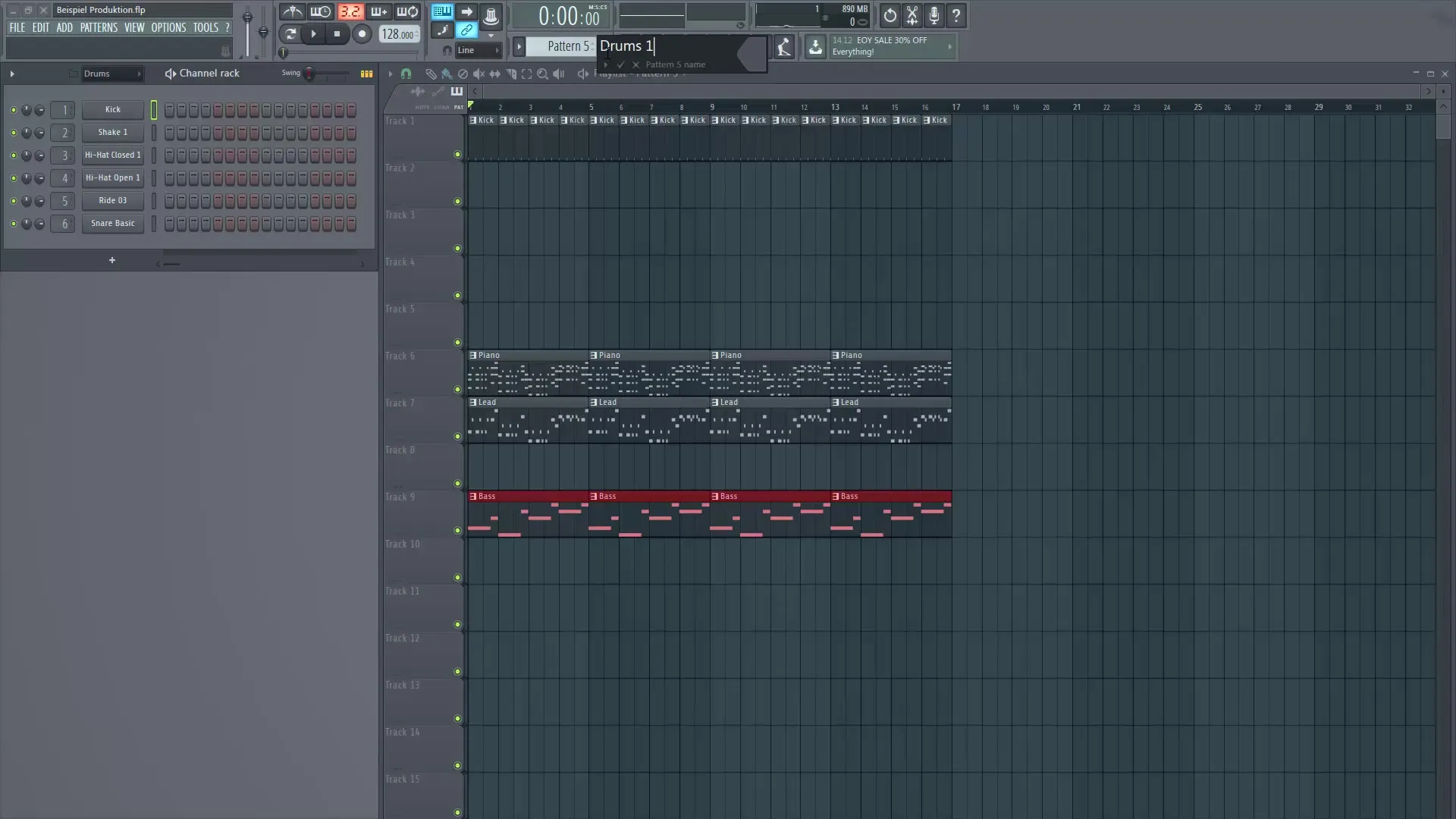 Inserire e disporre efficacemente le tracce di FL Studio