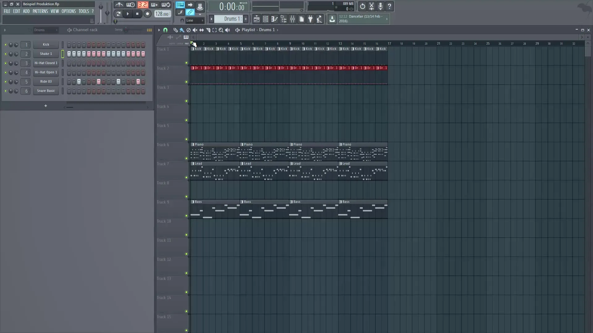Inserire e disporre efficacemente le tracce in FL Studio