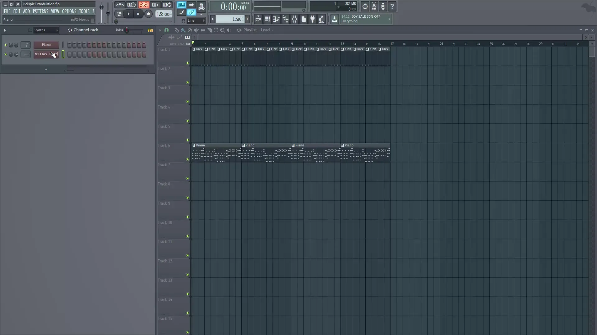 Inserire e arrangiare efficacemente le tracce in FL Studio
