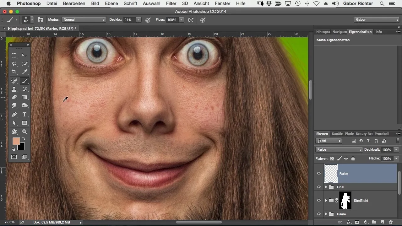 Regolare facilmente il colore della pelle in Photoshop