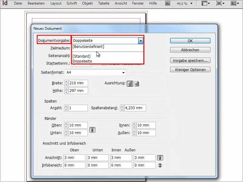 Tips & tricks til Adobe InDesign: Skift dokumentindstillinger hurtigt.
