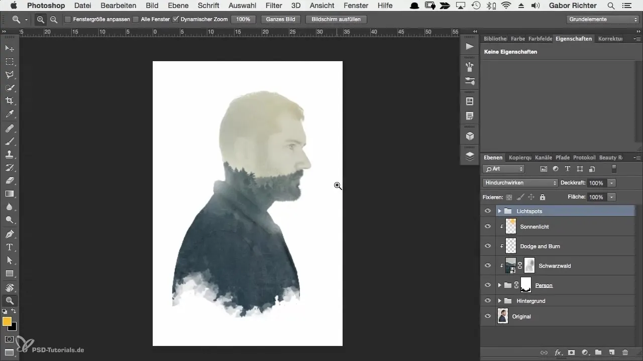 Final adjustments for character portraits in Photoshop