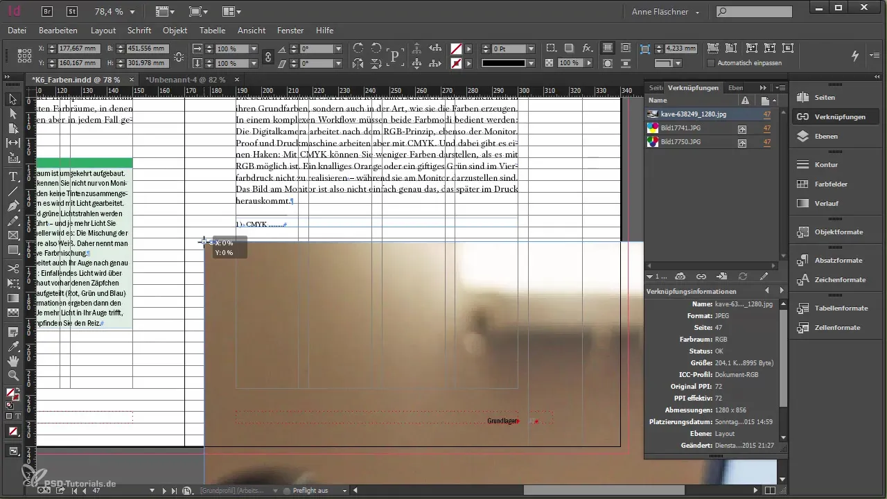 Керування та редагування графіки й зображень в InDesign