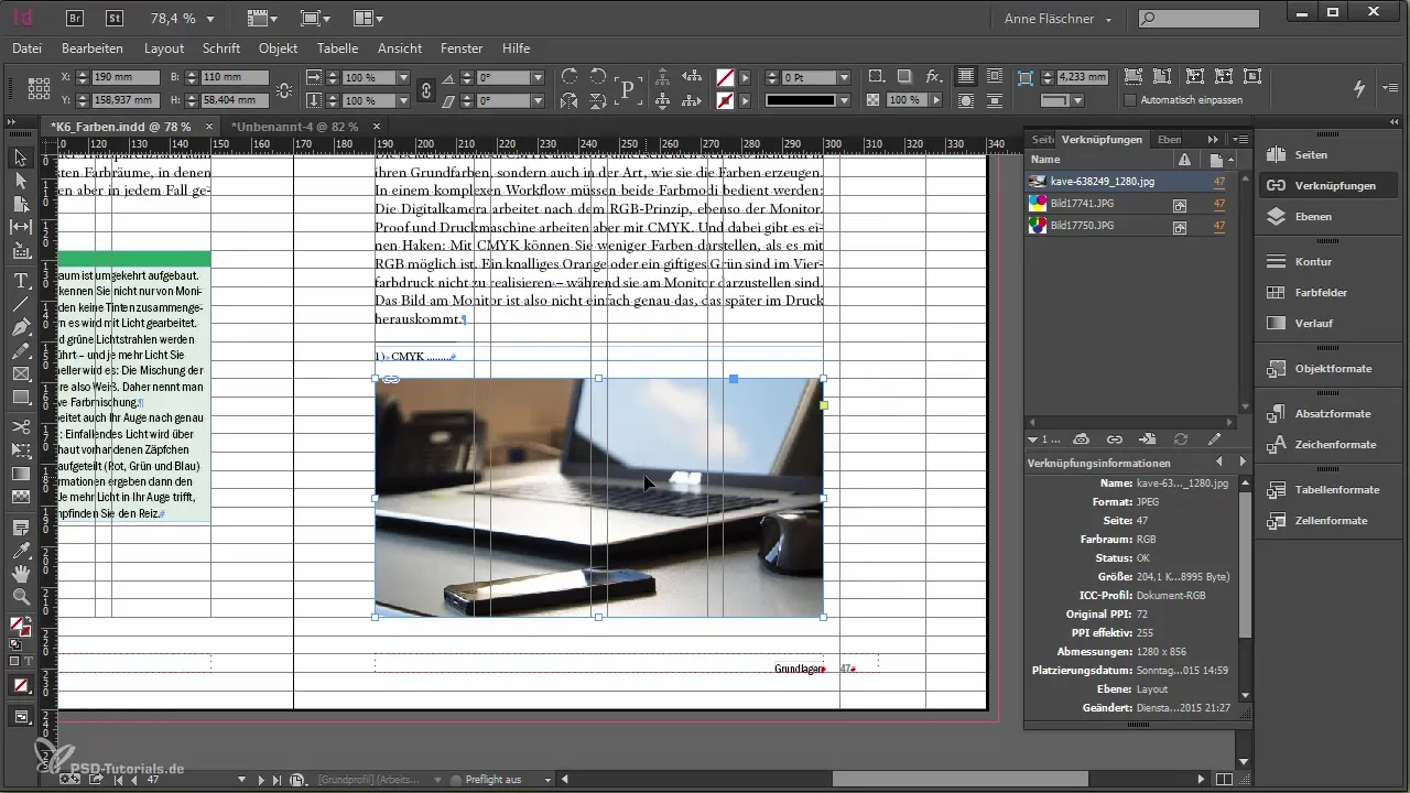 Керування та редагування графіки й зображень в InDesign