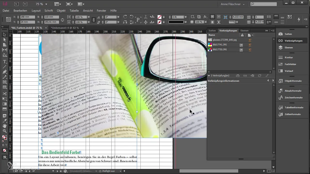Керування та редагування графіки й зображень в InDesign