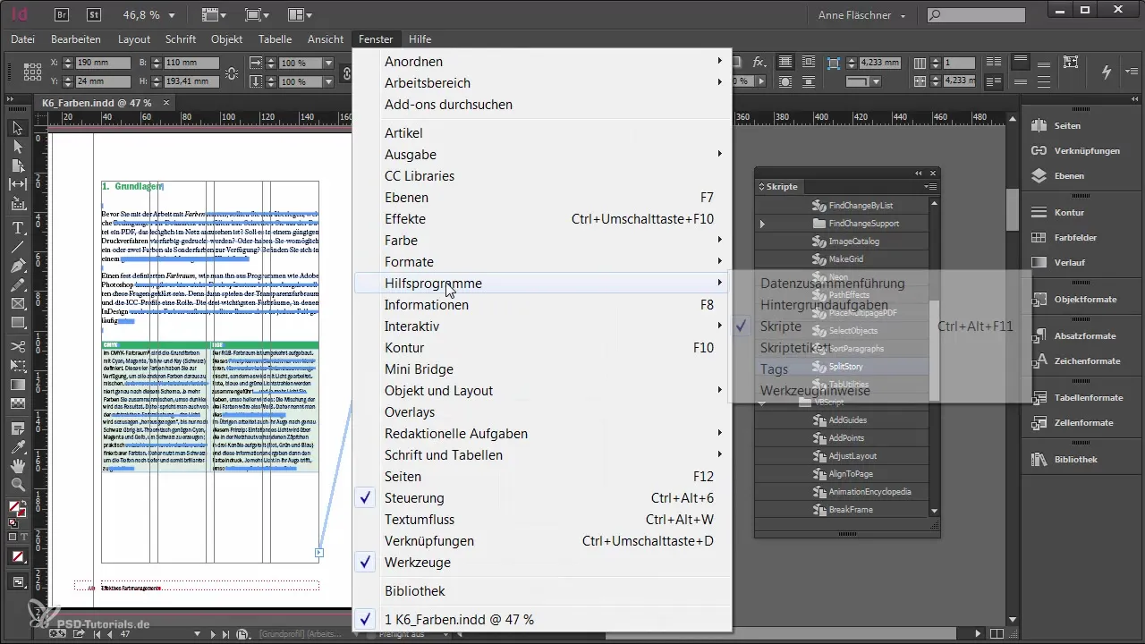Автоматизація робочих процесів в InDesign за допомогою скриптів