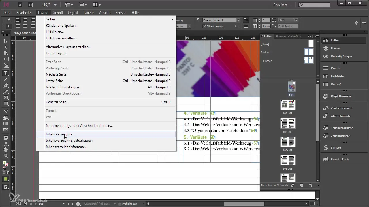Як створити професійний зміст в InDesign