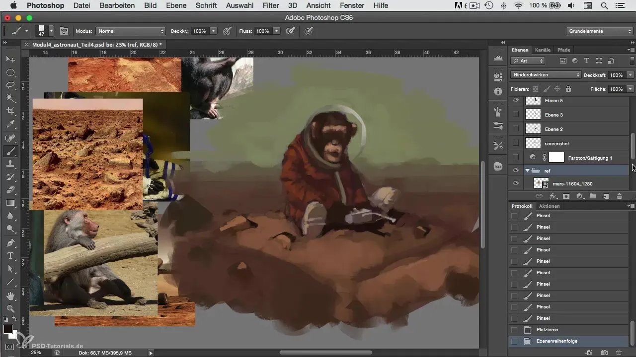 Personajes creativos diseñar – Rover en Marte