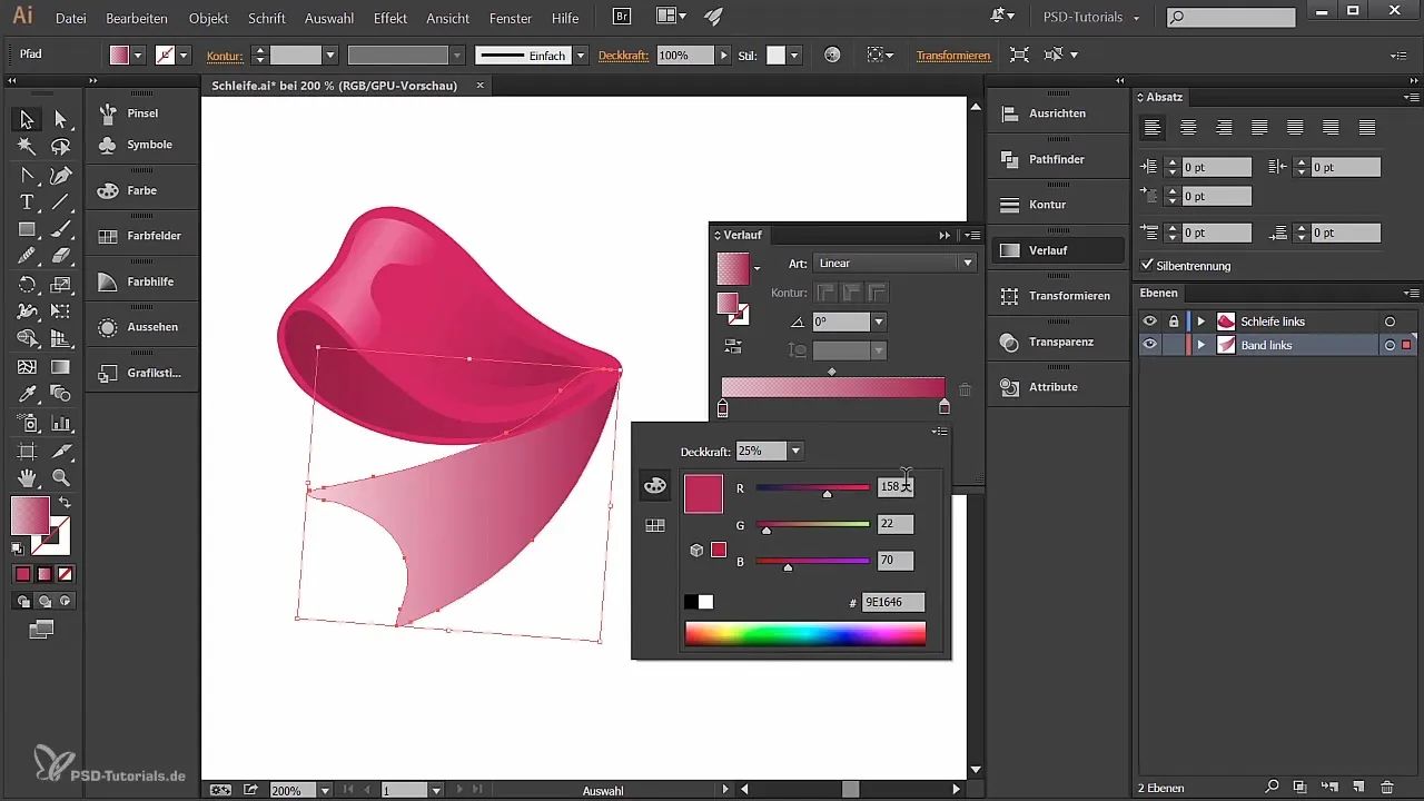 Kaip sukurti juostelę Illustrator programoje
