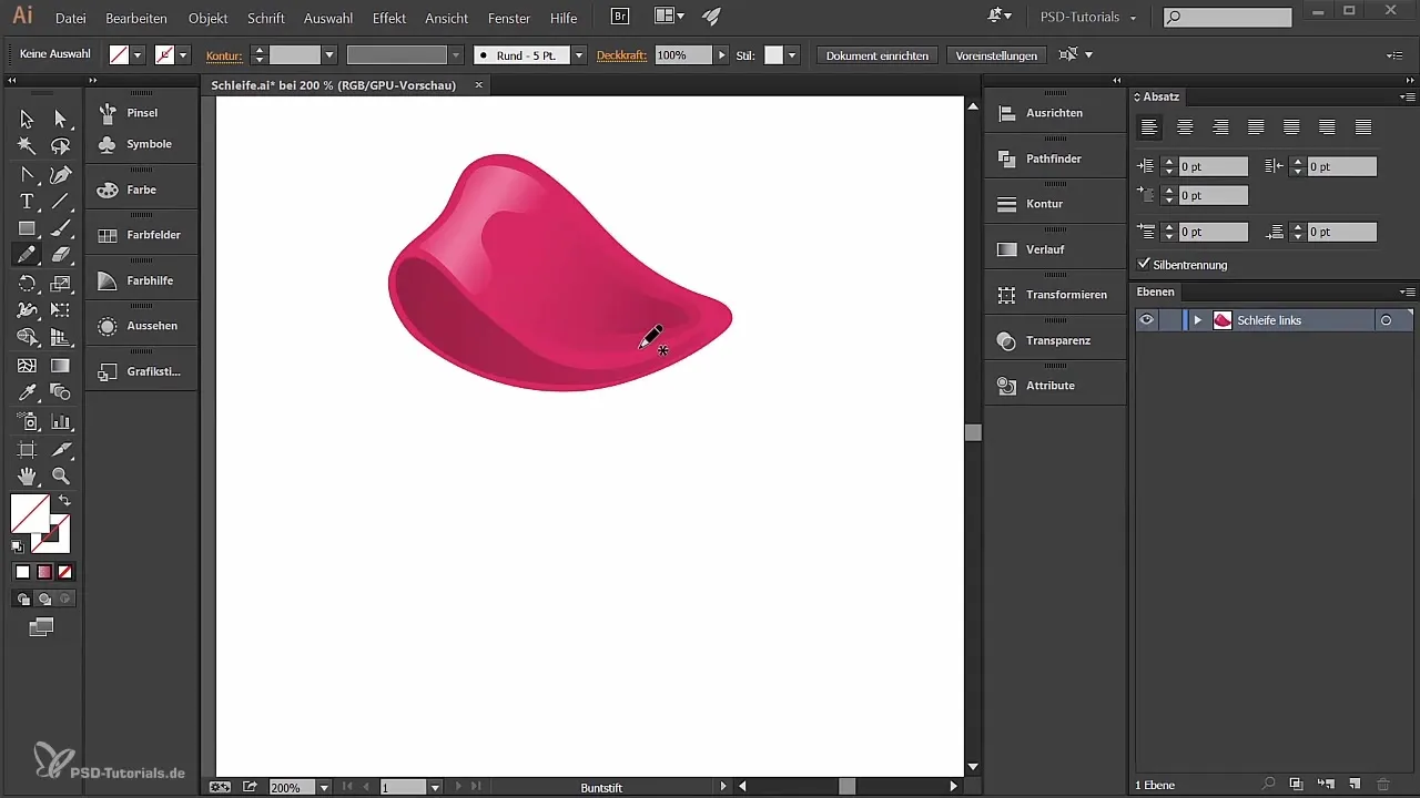 Kaip sukurti juostą Illustrator programoje