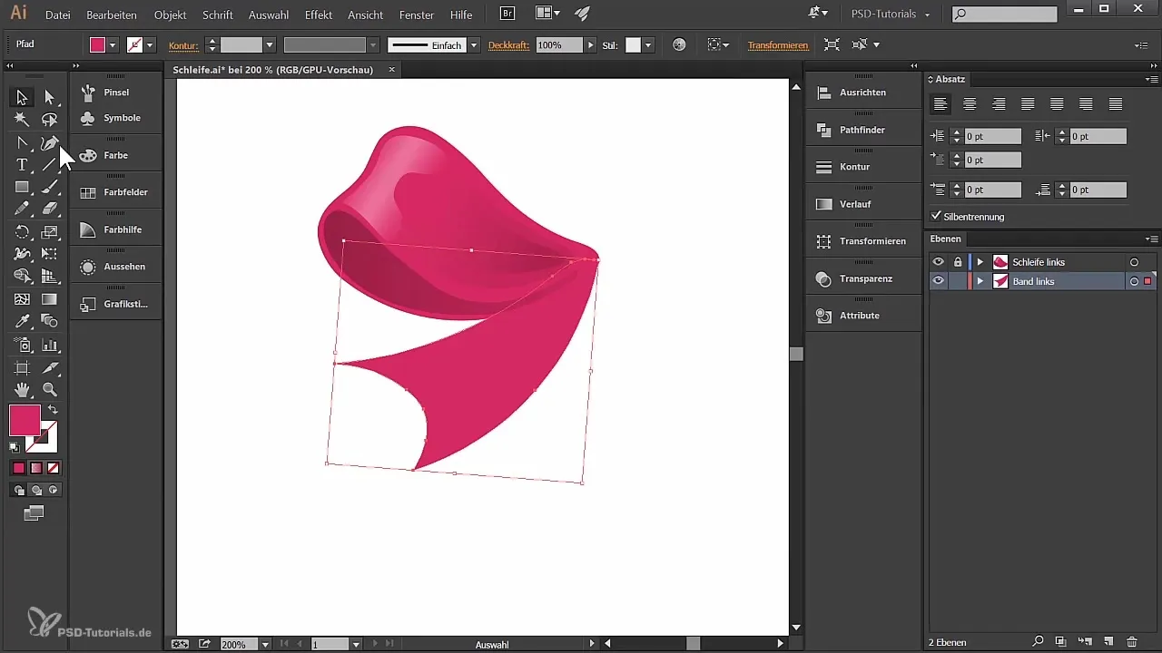 Kaip tu sukuri juostą Illustrator programoje