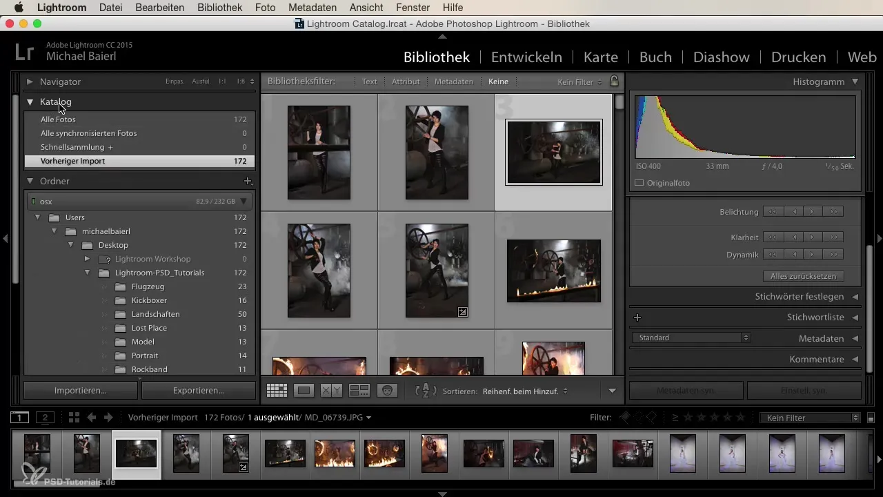 Manfaatkan modul perpustakaan di Lightroom dengan optimal