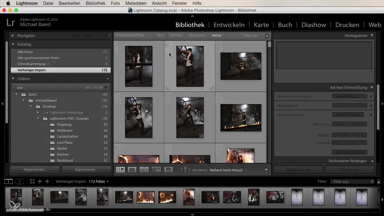 Efficiënte lichtbeeldbenaming in Lightroom voor beginners