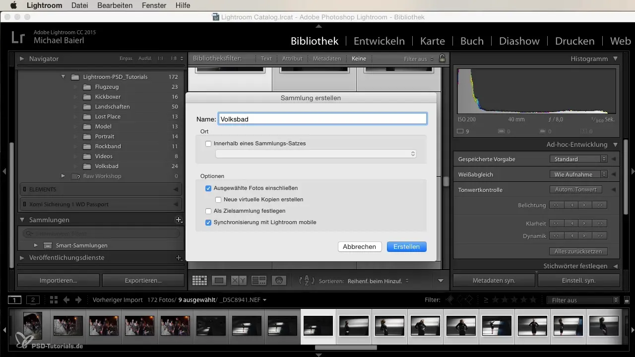 Collezioni in Lightroom - Organizzare efficacemente le tue foto