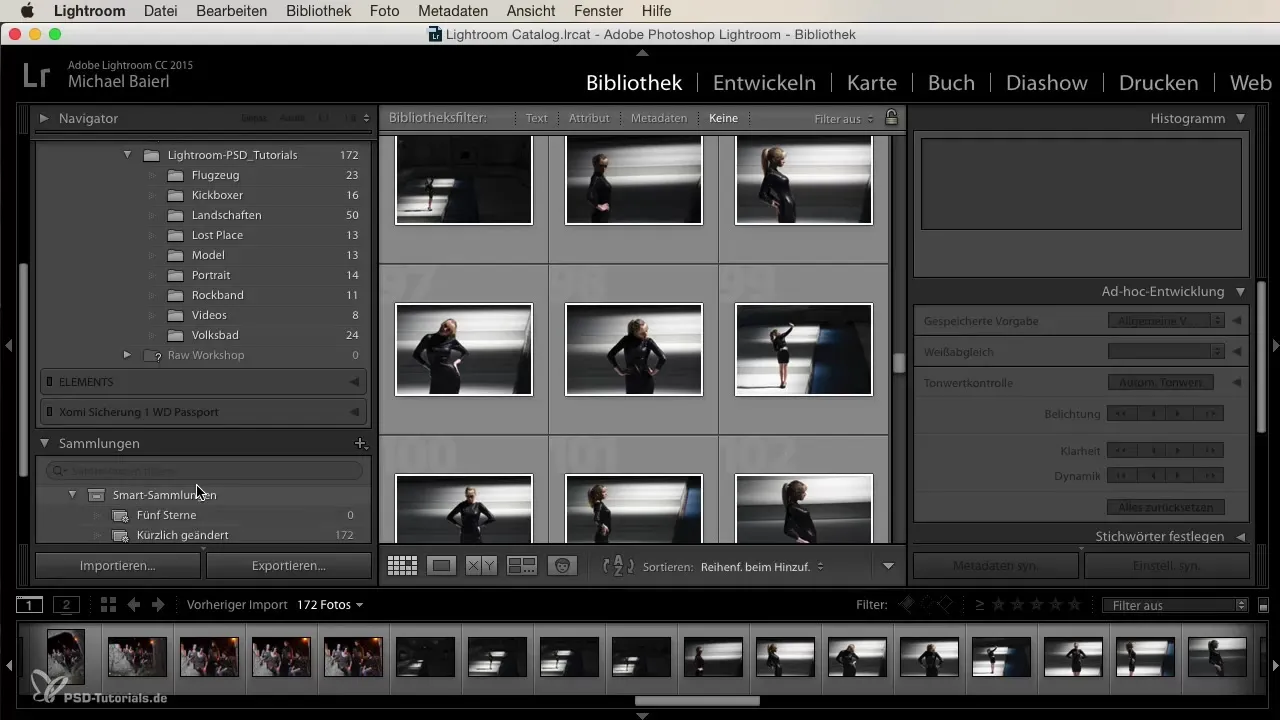 Collezioni in Lightroom - Organizzazione efficace delle tue foto