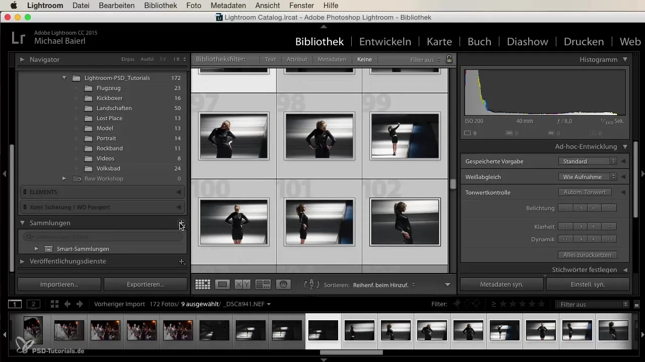Collezioni in Lightroom - Organizzazione efficace delle tue foto