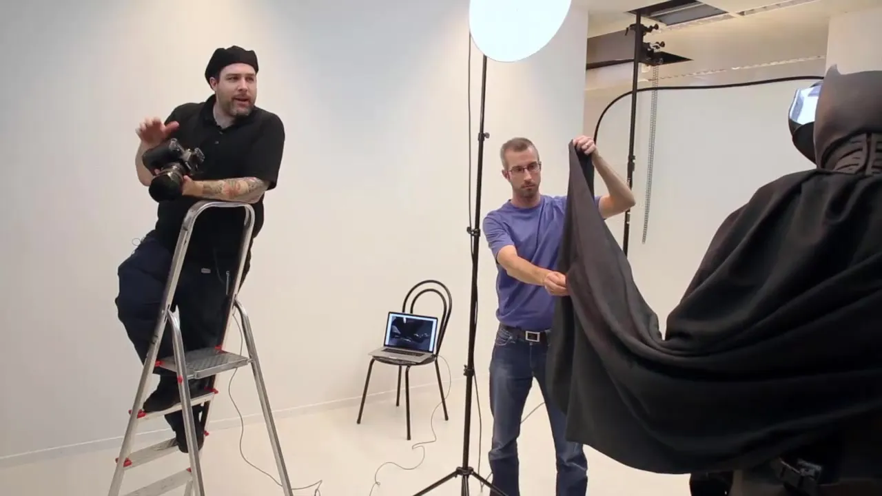 Creative lighting design for Batman in Photoshop