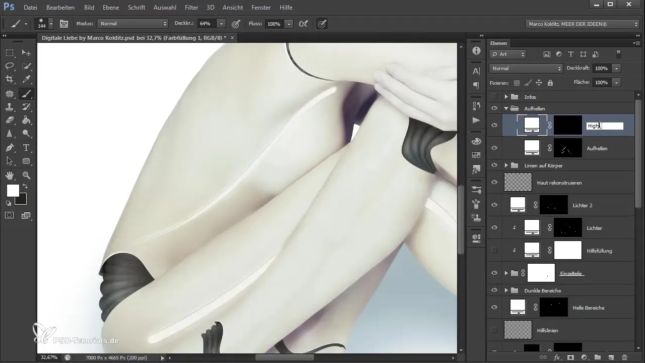 Photoshop tips for digital love - Final color adjustments