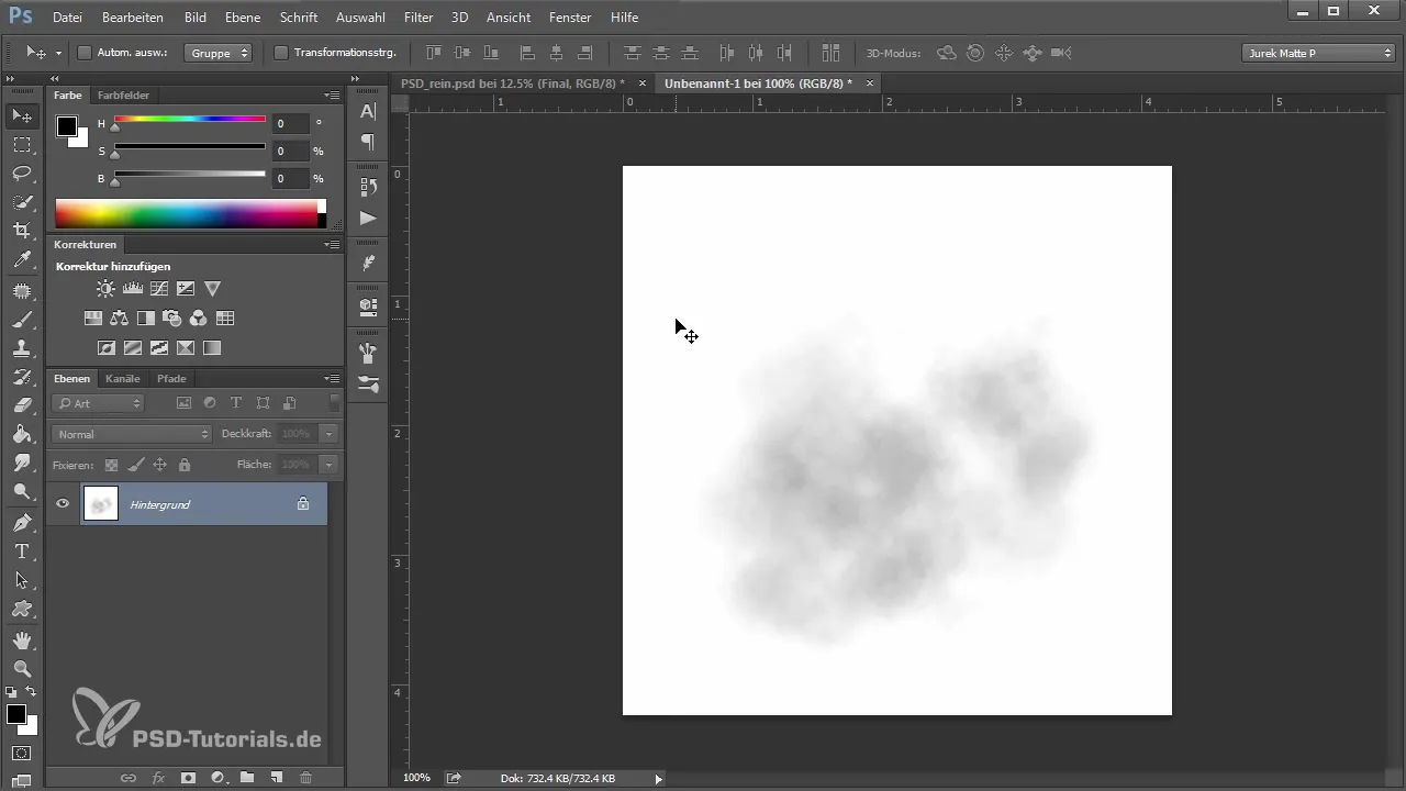 Crearea unui pensulă de nori în Photoshop – Instrucțiuni pas cu pas