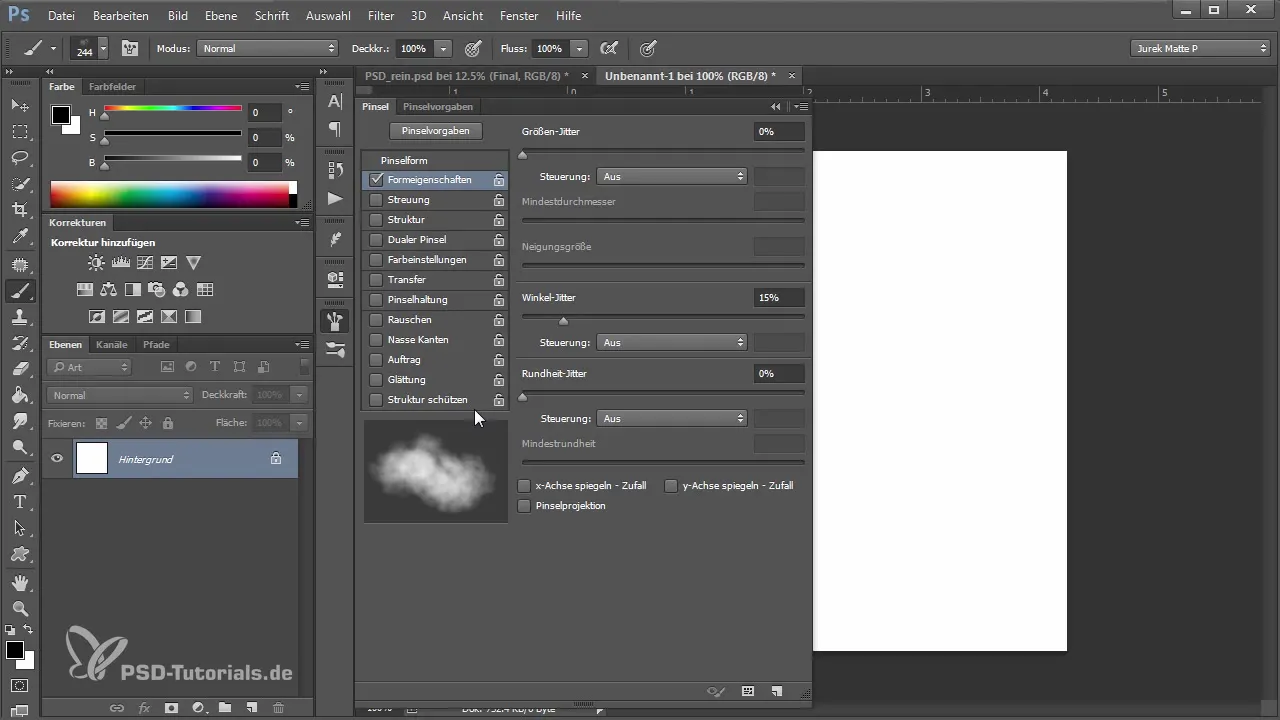 Crearea unei pensule de nori în Photoshop – ghid pas cu pas