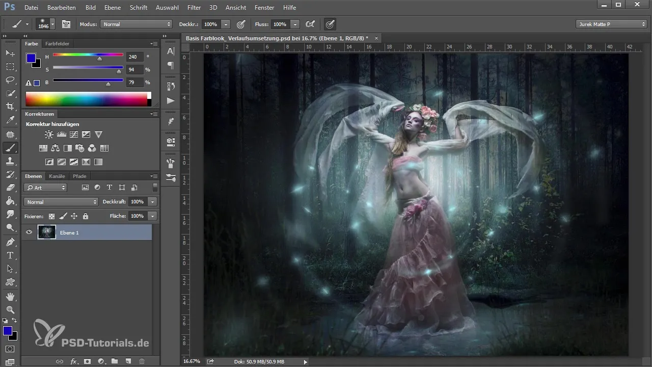Optimizarea aspectului culorilor: Tehnici de aplicare a tranzițiilor în Photoshop