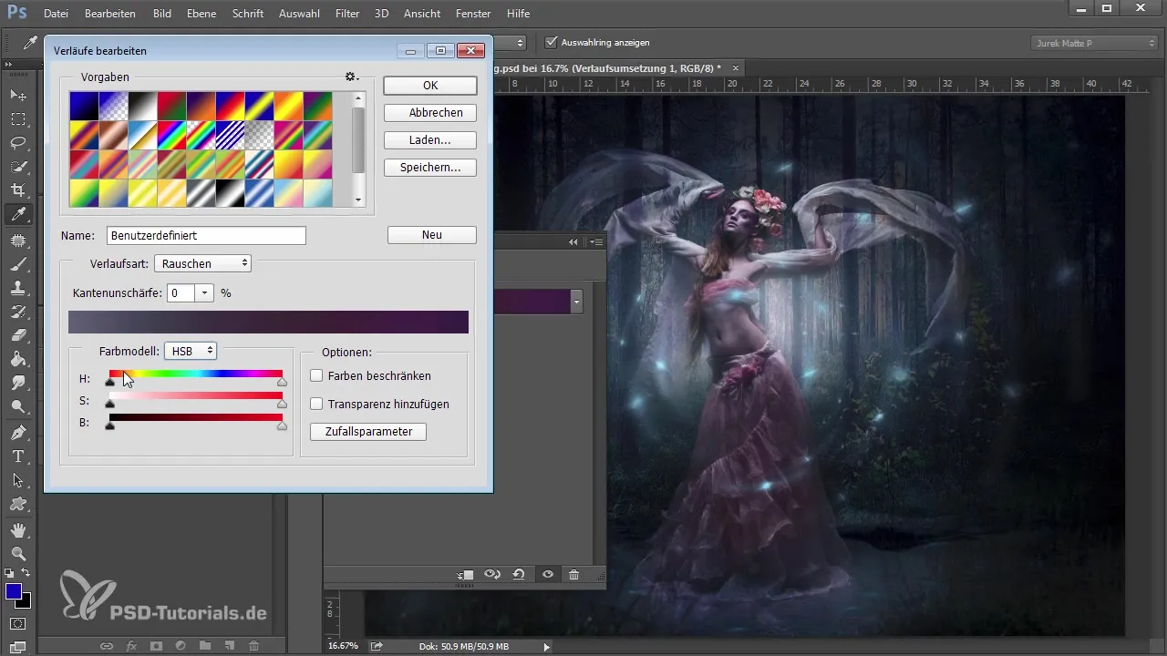 Optimizarea aspectului culorilor: tehnici de implementare a gradientului în Photoshop